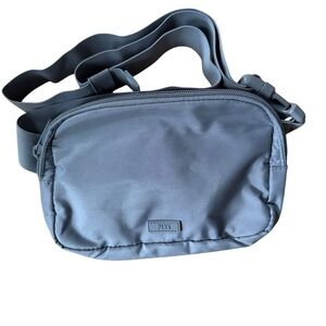 Victoria's Secret Pink Belt Bag Fanny Pack Crossbody Blue/Gray
